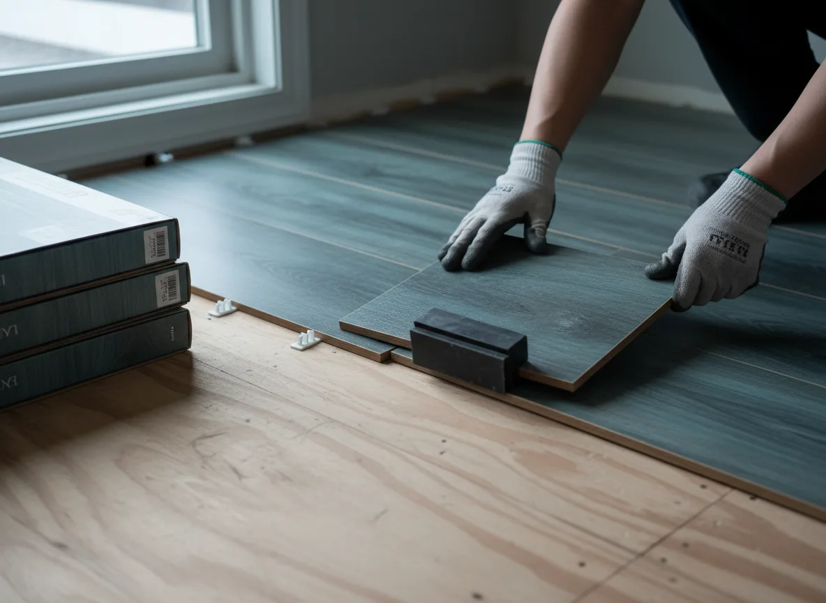Luxury Vinyl Plank Installation company in Violet, LA